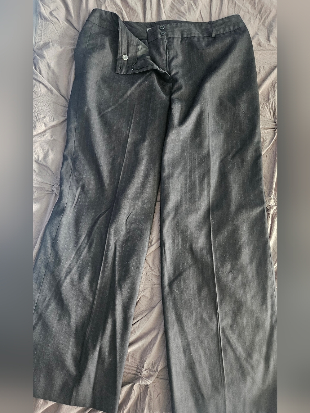 Ann Taylor Women's Classic Grey Dress Pants